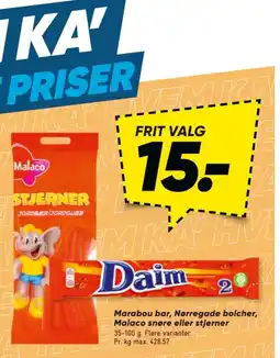 Bilka Malaco stjerner tilbud