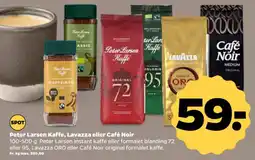Netto Peter Larsen Kaffe, Lavazza eller Café Noir tilbud