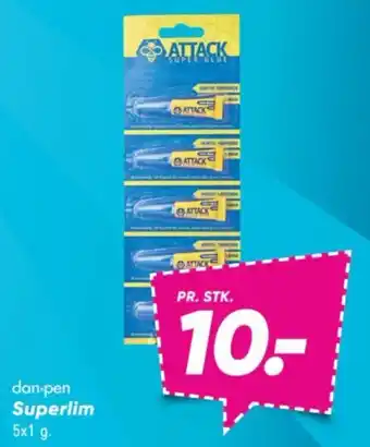 Bilka Attack Super Glue tilbud