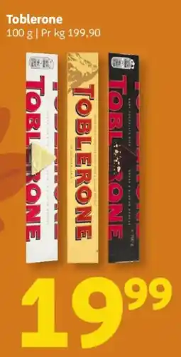 Løvbjerg Toblerone tilbud