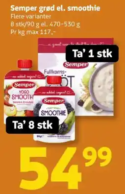 Løvbjerg Semper smoothie tilbud