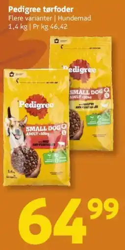 Løvbjerg Pedigree tørfoder tilbud