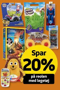 Løvbjerg Spar 20% på reolen med legetøj tilbud