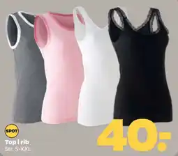Netto Spot Top i rib tilbud