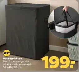 Netto Spot Vasketøjskurv tilbud