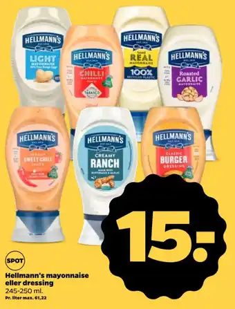 Hellmann's mayonnaise eller dressing