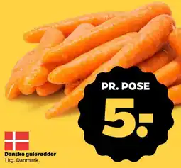 Netto Danske gulerødder tilbud