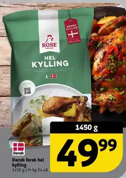 Løvbjerg Rose hel kylling tilbud