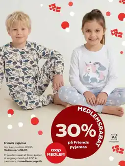 Kvickly Friends pyjamas tilbud