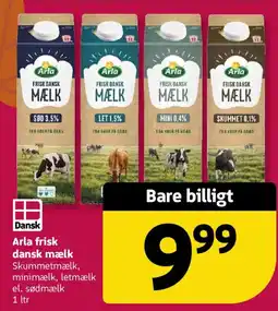 Løvbjerg Arla frisk dansk mælk tilbud