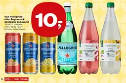 Kvickly San Pellegrino eller Ånglamark økologisk sodavand tilbud