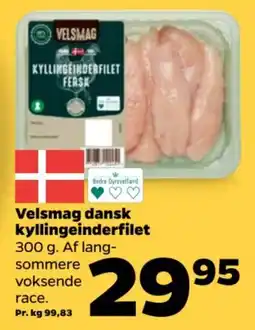Netto Velsmag kyllingeinderfilet tilbud