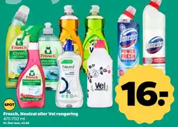 Netto Frosch, Neutral eller Vel rengøring tilbud