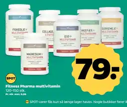 Netto Fitness Pharma multivitamin tilbud