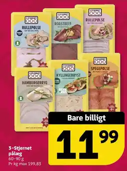 Løvbjerg 3-stjernet rullepølse roastbeef hamburgerryg kyllingebryst spegepølse tilbud