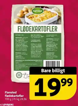 Løvbjerg Flensted flødekartofler tilbud