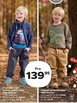 Kvickly Friends t-shirt eller bukser tilbud