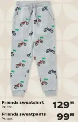 Kvickly Friends sweatpants tilbud