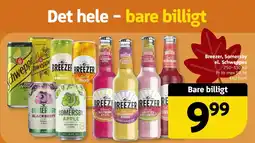 Løvbjerg Breezer, Somersby el. Schweppes tilbud