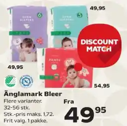 Kvickly Änglamark Bleer tilbud