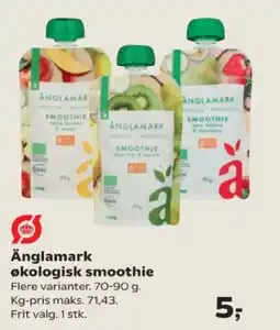 Kvickly Anglamark smoothie tilbud