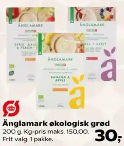 Kvickly Änglamark økologisk grød tilbud