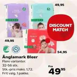 Kvickly Änglamark Bleer tilbud