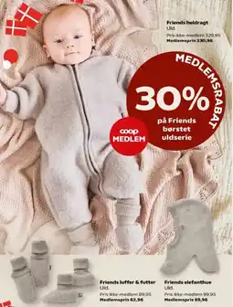 Kvickly Friends børstet uldserie tilbud