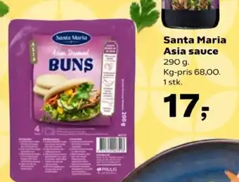 Santa Maria Asia sauce