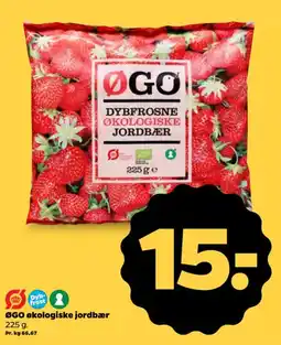Netto ØGO økologiske jordbær tilbud