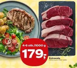 Kvickly Entrecote tilbud