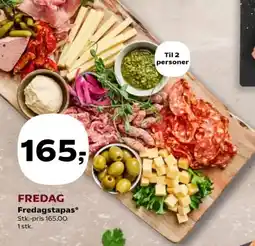 Kvickly Fredag Fredagstapas tilbud