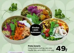 Kvickly Poke bowls tilbud