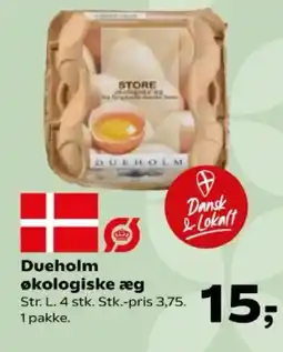 Kvickly Dueholm økologiske æg tilbud