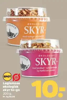 Netto Løgismose økologisk skyr tilbud