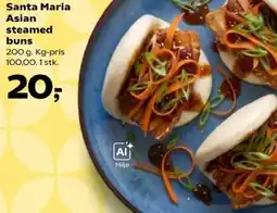 Kvickly Santa Maria Asian steamed buns tilbud