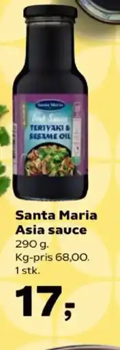 Kvickly Santa Maria Asia sauce tilbud