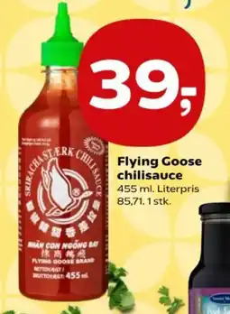 Kvickly Flying Goose chilisauce tilbud