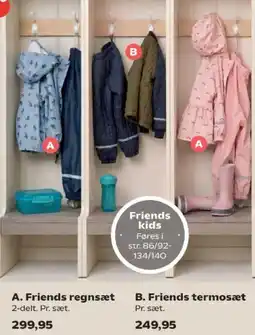 Kvickly Friends Friends regnsæt tilbud