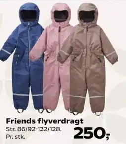 Kvickly Friends flyverdragt tilbud