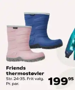 Kvickly Friends thermostøvler tilbud