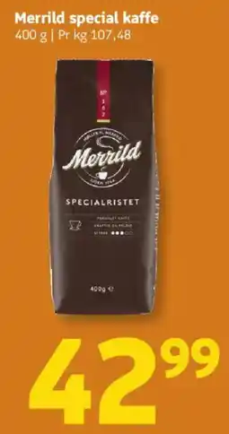 Løvbjerg Merrild special kaffe tilbud