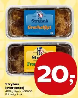 Kvickly Stryhns leverpostej tilbud