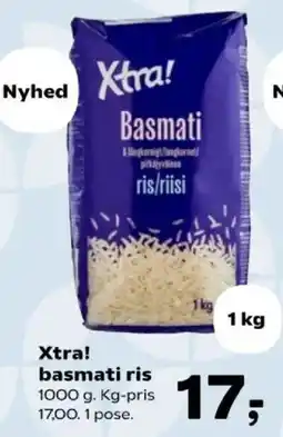 SuperBrugsen Xtra! basmati ris tilbud