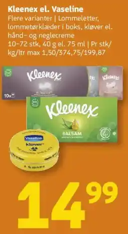 Løvbjerg Kleenex el. Vaseline tilbud
