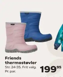 Kvickly Friends thermostøvler tilbud