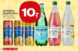 SuperBrugsen San Pellegrino eller Ånglamark økologisk sodavand tilbud