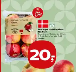 Kvickly Fejøs udvalgte æbler tilbud