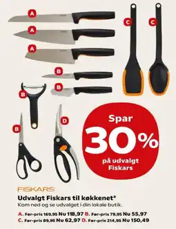 Kvickly Fiskars Udvalgt til køkkenet tilbud