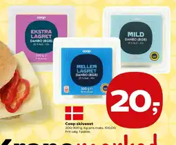 SuperBrugsen Coop skiveost tilbud